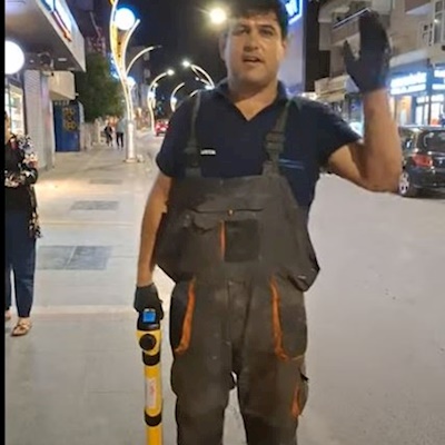 Körfez Ağadere Caddesi Kanalizasyon Hattının Yerinin Tespiti